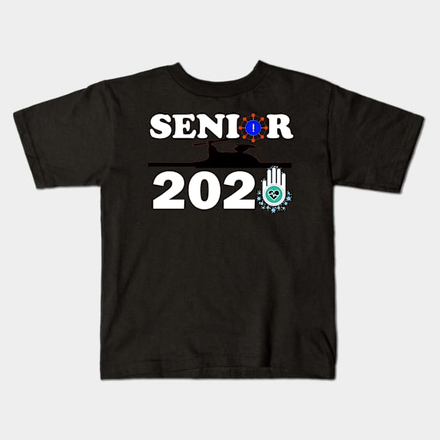 senior 2021 t-shirt Kids T-Shirt by direct.ul